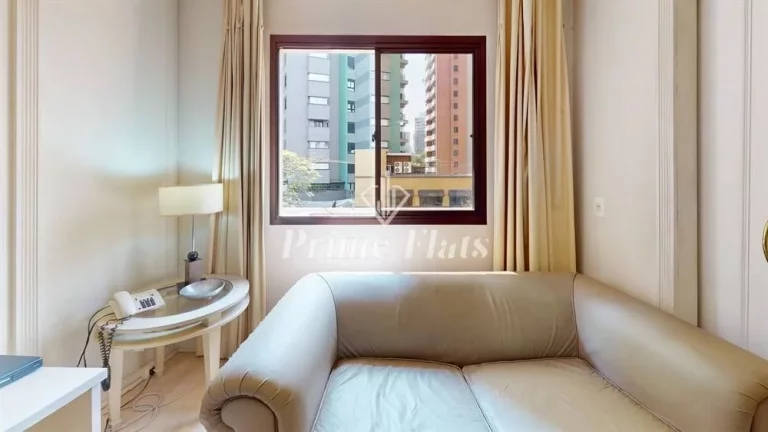 Imagem Flat disponível para venda no The World Hotels na Vila Olímpia, com 30m², 1 dormitório e 1 vaga