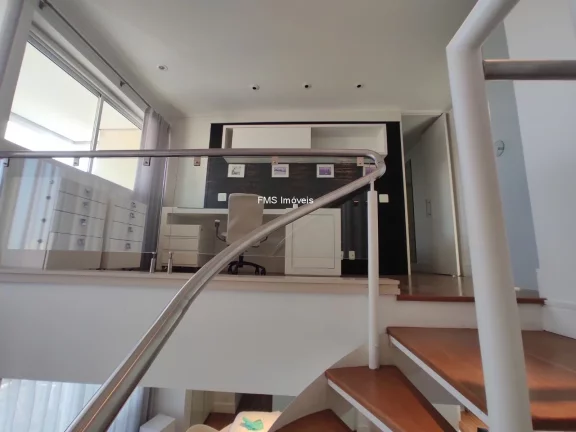 Imagem Apartamento para locação em Moema, 1 suíte, 1 banheiro, 2 vagas de garagem.