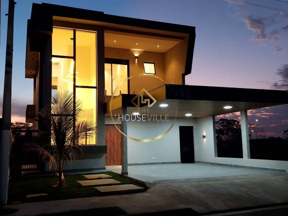 Imagem Casa Sobrado 3 dormitórios ( 3 suítes), 2 vagas, Vereda dos Campos, Sjc.