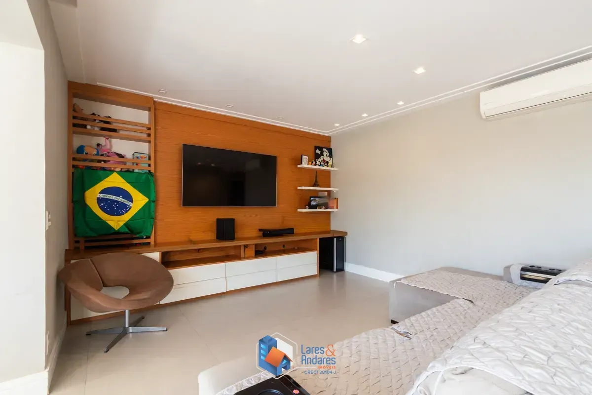 Imagem Apartamento para venda em Brooklin com 4 quartos, sendo 2 suítes, 175m²