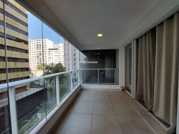 Imagem Apartamento moderno na Consolação: 1 quarto, 1 suíte, 1 sala, 1 vaga - São Paulo-SP