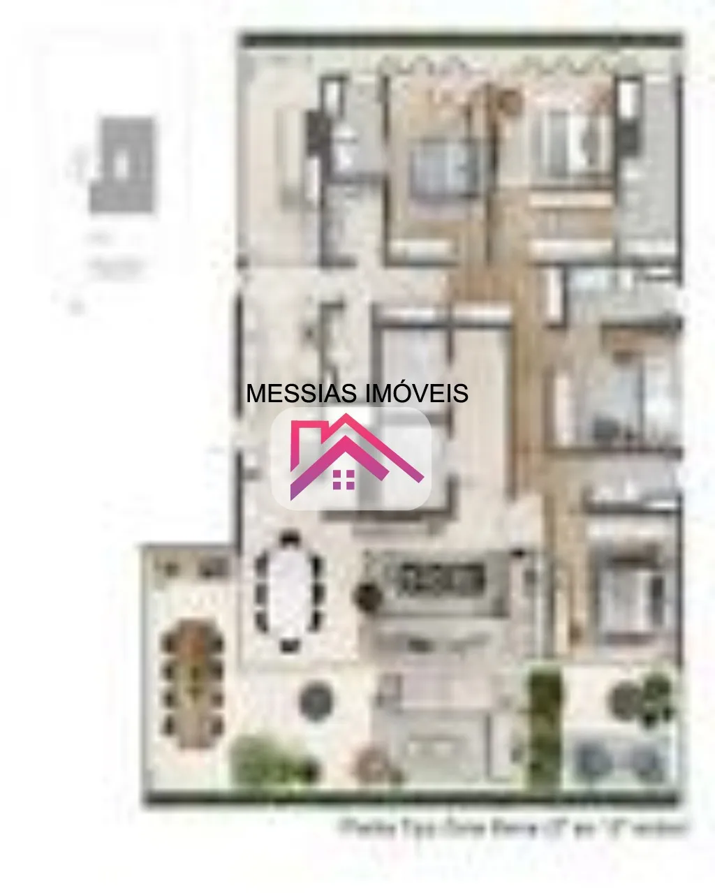 Imagem APARTAMENTOS DE 4 SUITES E 4 VAGAS COM DEPOSITO - FACCES JARDINS - 263 METROS
