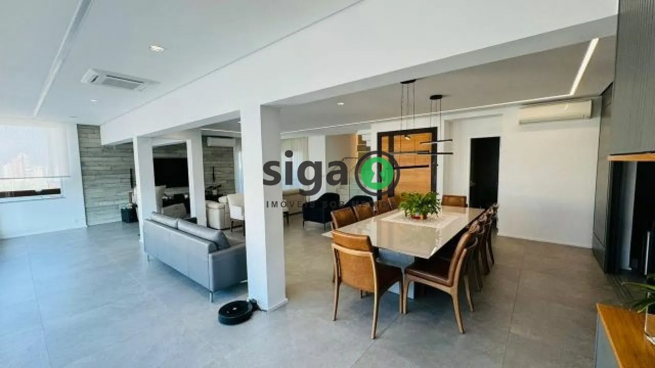 Imagem Cobertura Duplex com 291m², com 4 suites, 4 vagas no Panamby