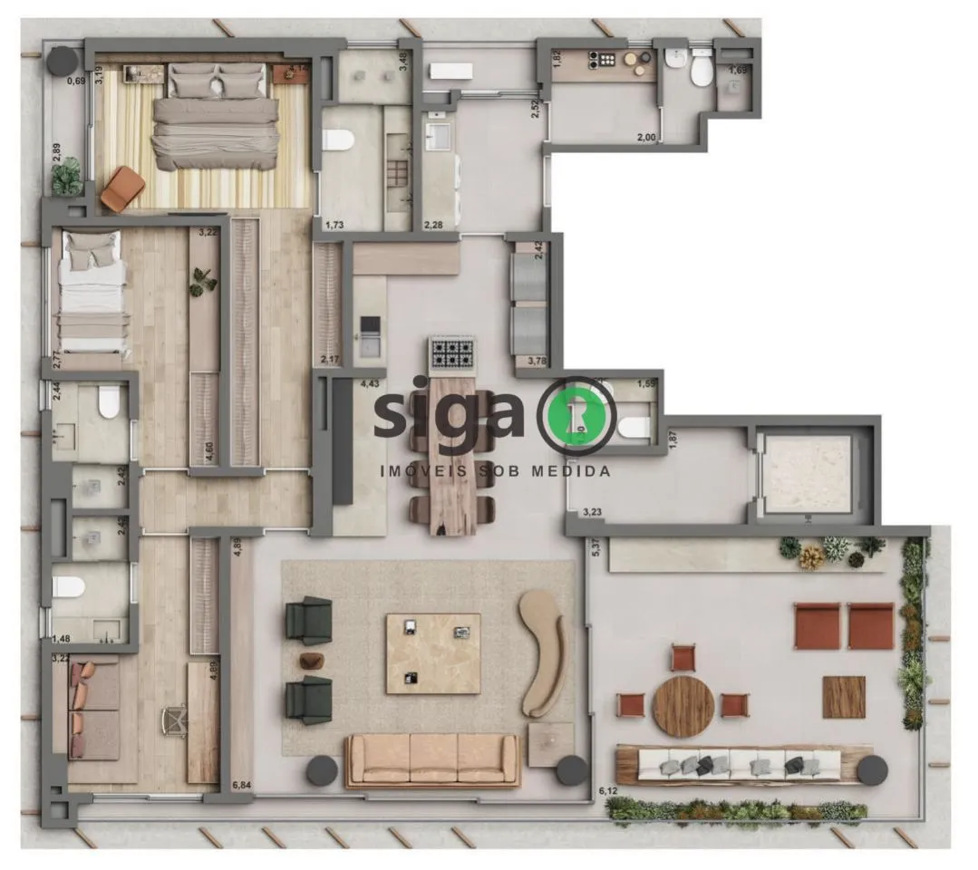 Imagem Apartamento para venda no Itaim Bibi, São Paulo - SP