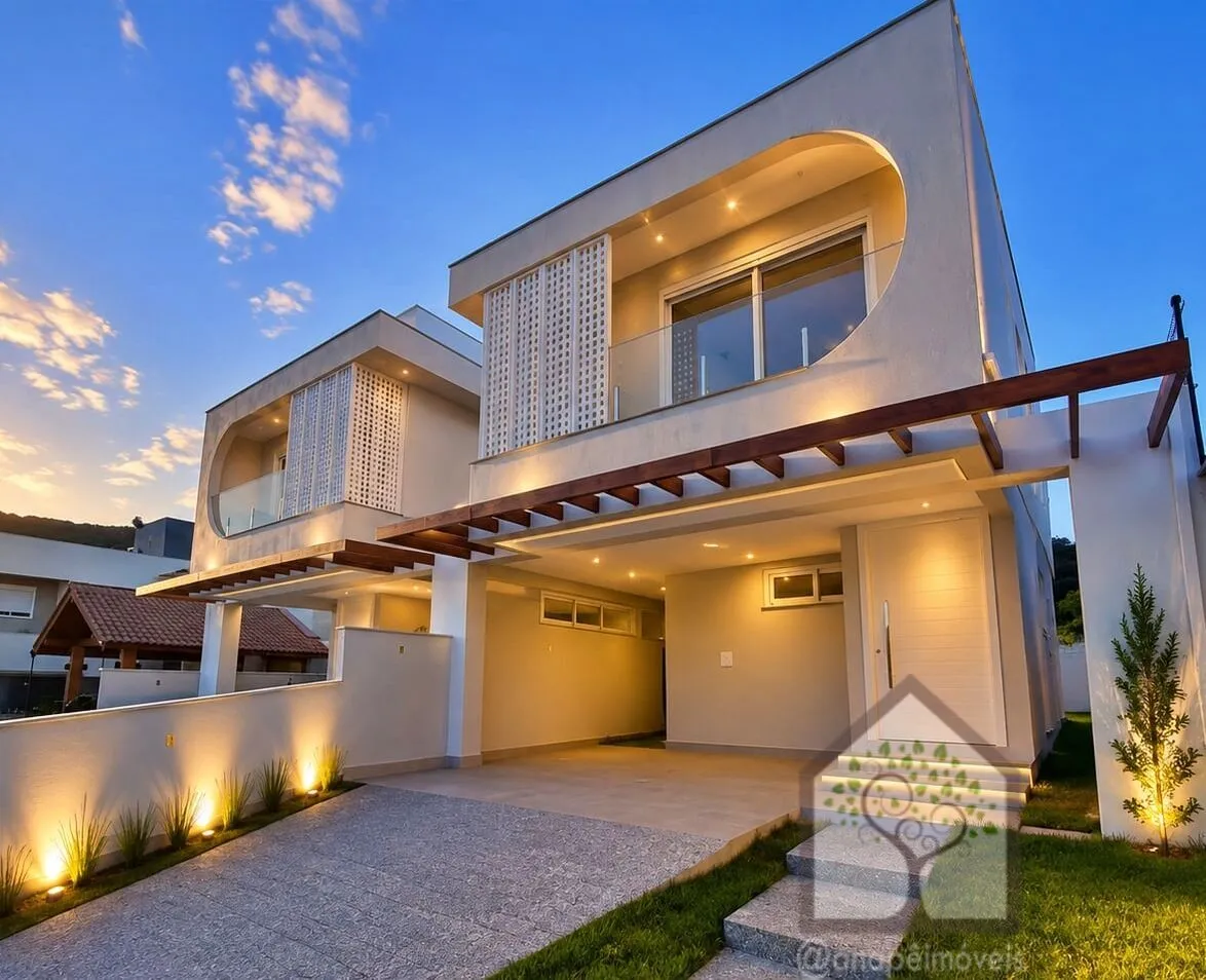 Foto do imóvel Casa de alto padrão - 3 suítes e 2 vagas - Rio Tavares - Florianópolis em Rodovia Doutor Antônio Luiz Moura Gonzaga, 3150 - Rio Tavares, Florianópolis - SC