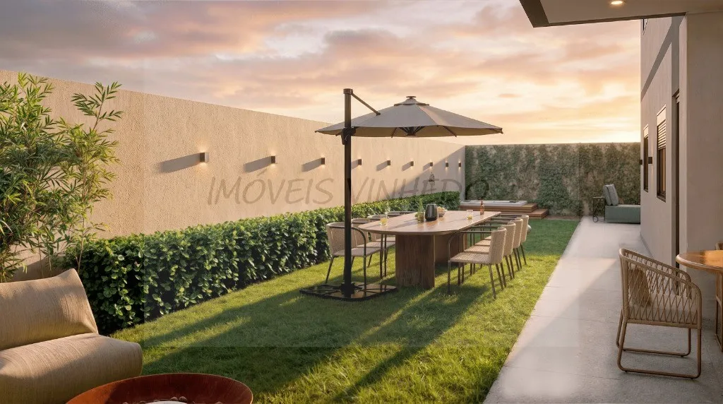 Imagem Apartamento garden com quintal no Condomínio Prestige Vinhedo, com 271,07 m² para venda em Vinhedo.