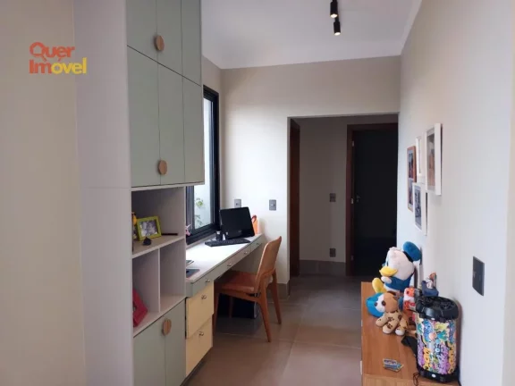 Imagem Residência de luxo no Condomínio Villa Di Maria: 3 suítes, 263,33 m² em Quintas de São José, Ribeirão Preto-SP - Quer Imóvel Negócios Imobiliários.