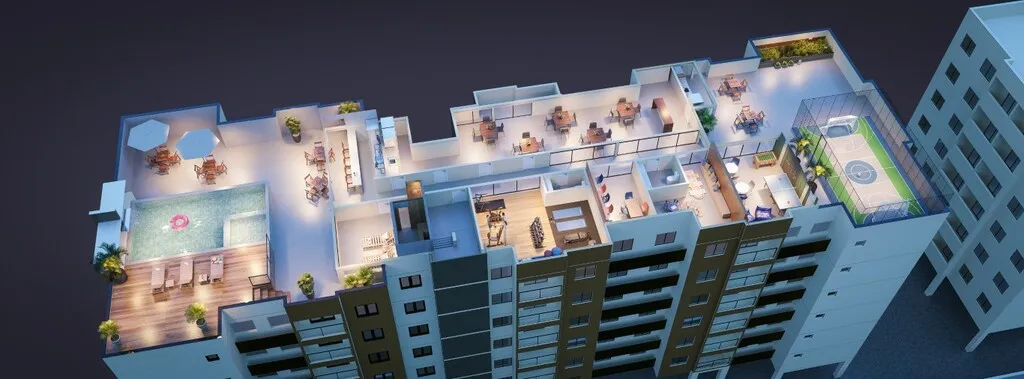 Imagem Apartamento em Lançamentos no bairro Campinho - Rio de Janeiro, RJ