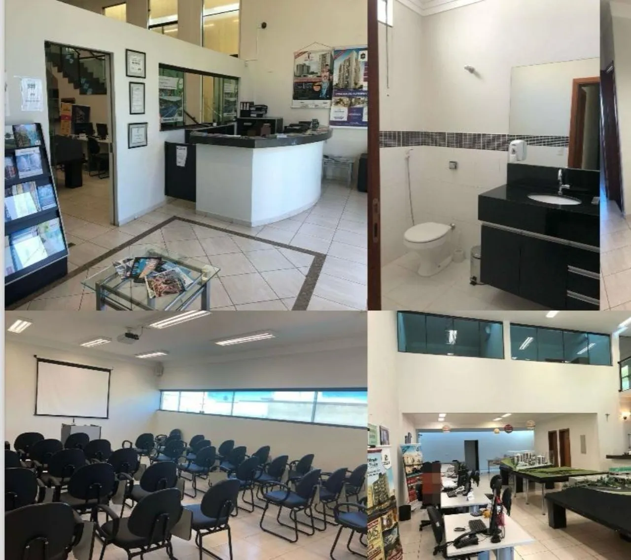 Imagem Salão Comercial para Locação em Sorocaba-SP, Jardim Portobello: 3 Salas, 5 Banheiros, 3 Vagas e 300m² de Área.