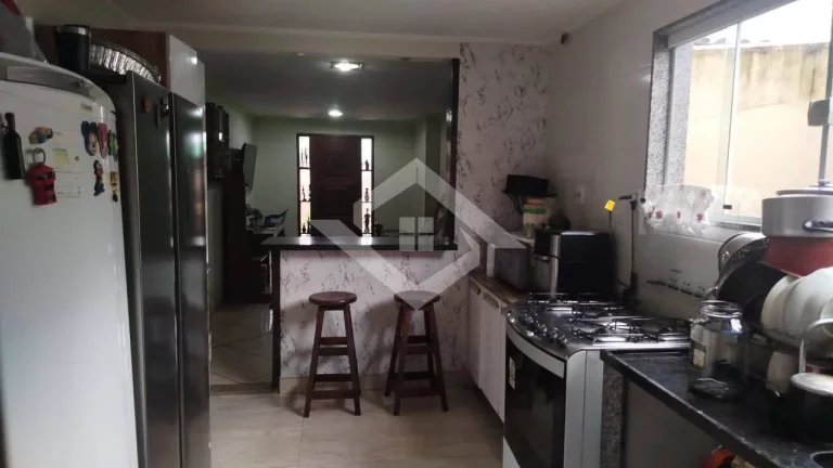 Imagem Residência Linear com 3 Quartos, Suíte e Área Gourmet em Campo Grande