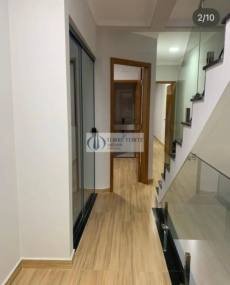 Imagem Sobrado novo, 3 dormitórios suítes, 160 m2, 2 vagas, na Vila Carrão