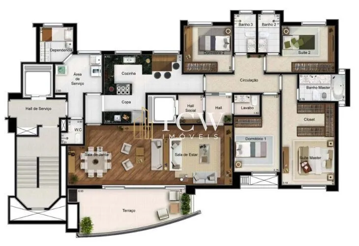 Imagem Apartamento à venda no bairro Chácara Klabin - São Paulo/SP, Zona Sul