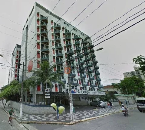 Imagem Flat com 1 dormitório à venda, 50 m² por R$ 200.000 - Centro - São Vicente/SP
