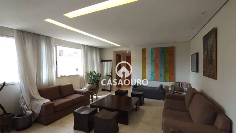 Imagem Apartamento com 4 quartos à venda, 170 m² por R$ 1.780.000 - Serra - Belo Horizonte/MG