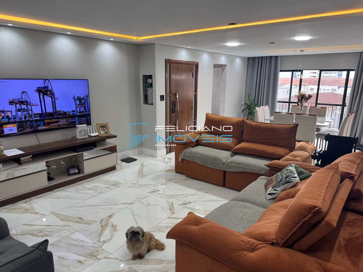Imagem Apartamento com 3 quartos, Boqueirão, Praia Grande - R$ 1.35 mi, Cod: 7348