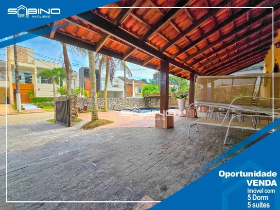 Foto do imóvel Casa à venda, com 5 dormitórios 5 suítes, 450m², 3 vagas - Riviera de São Lourenço - Bertioga SP