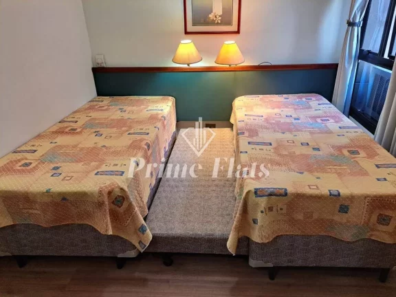 Imagem Flat disponível para venda no Hotel Massis na Consolação, com 48m², 1 dormitório e 1 vaga