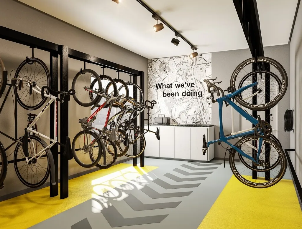 Imagem DNA de design, sofisticação e arquitetura contemporânea que interage e se insere à textura do ba...