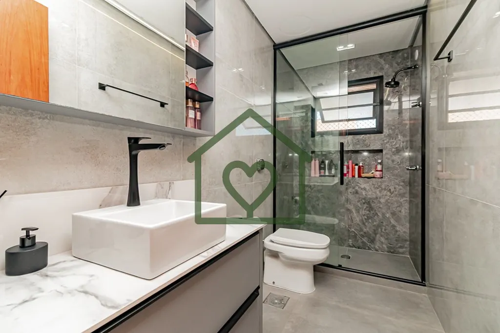 Imagem Cobertura impecável, pronta para morar, semi mobiliada, 289m2, amplo living todo em porcelanato com...