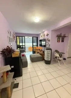 Imagem Vendo apartamento 86 m2 3 quartos, 01 suíte, 02 vagas de garagem, em Setubal