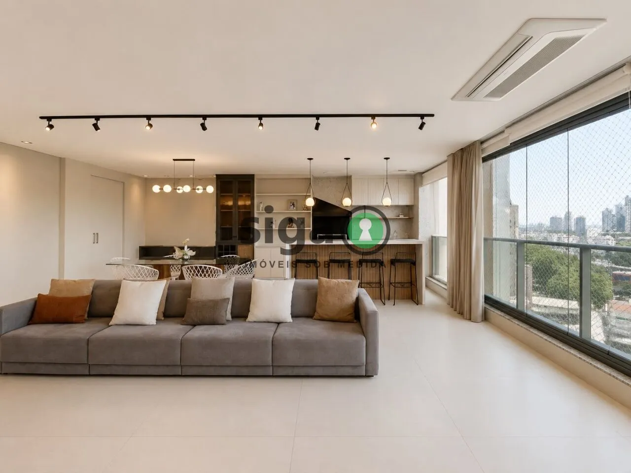 Imagem Apartamento de 186m² na Cidade Jardim com 3 suítes, depósito privativo e alto luxo