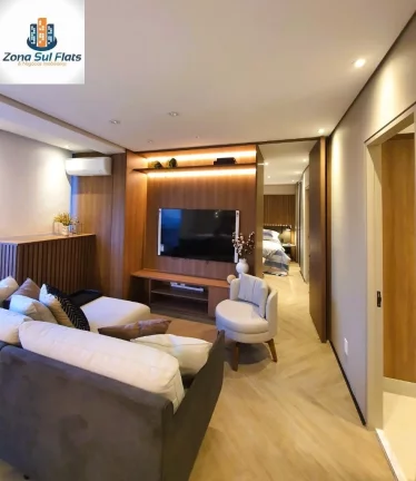 Imagem Apartamento Mobiliado à Venda Em Pinheiros Com 1 Suíte e 2 Vagas