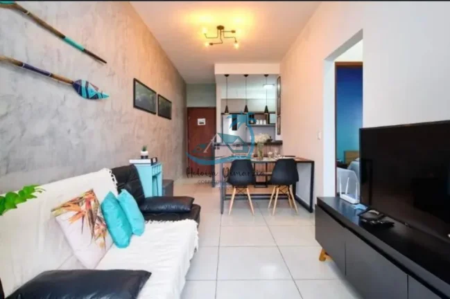 Imagem Apartamento mobiliado com 2 dormitórios a venda em Ubatuba, entre os bairros de Itaguá e Estufa 1.