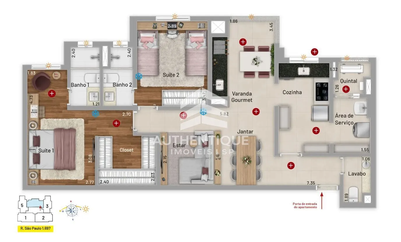 Imagem SOBERANO SANTA PAULA PATRIANI - Apartamento à venda no bairro Santa Paula - São Caetano do Sul/SP