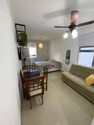 Imagem Apartamento Sala living 1 Quarto, 1 Vaga - José Menino - Santos/SP