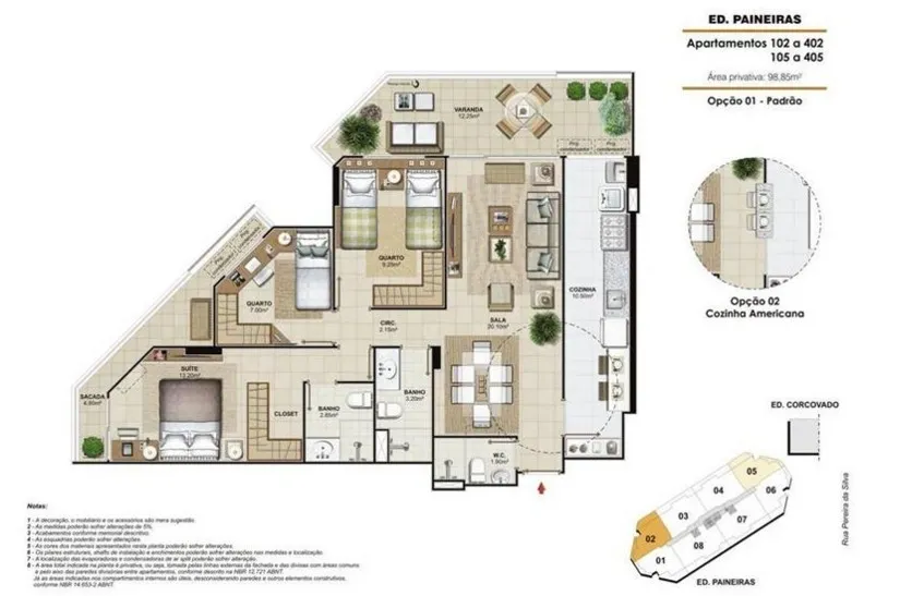 Imagem Cenário Laranjeiras | Apartamentos na Zona Sul RJ