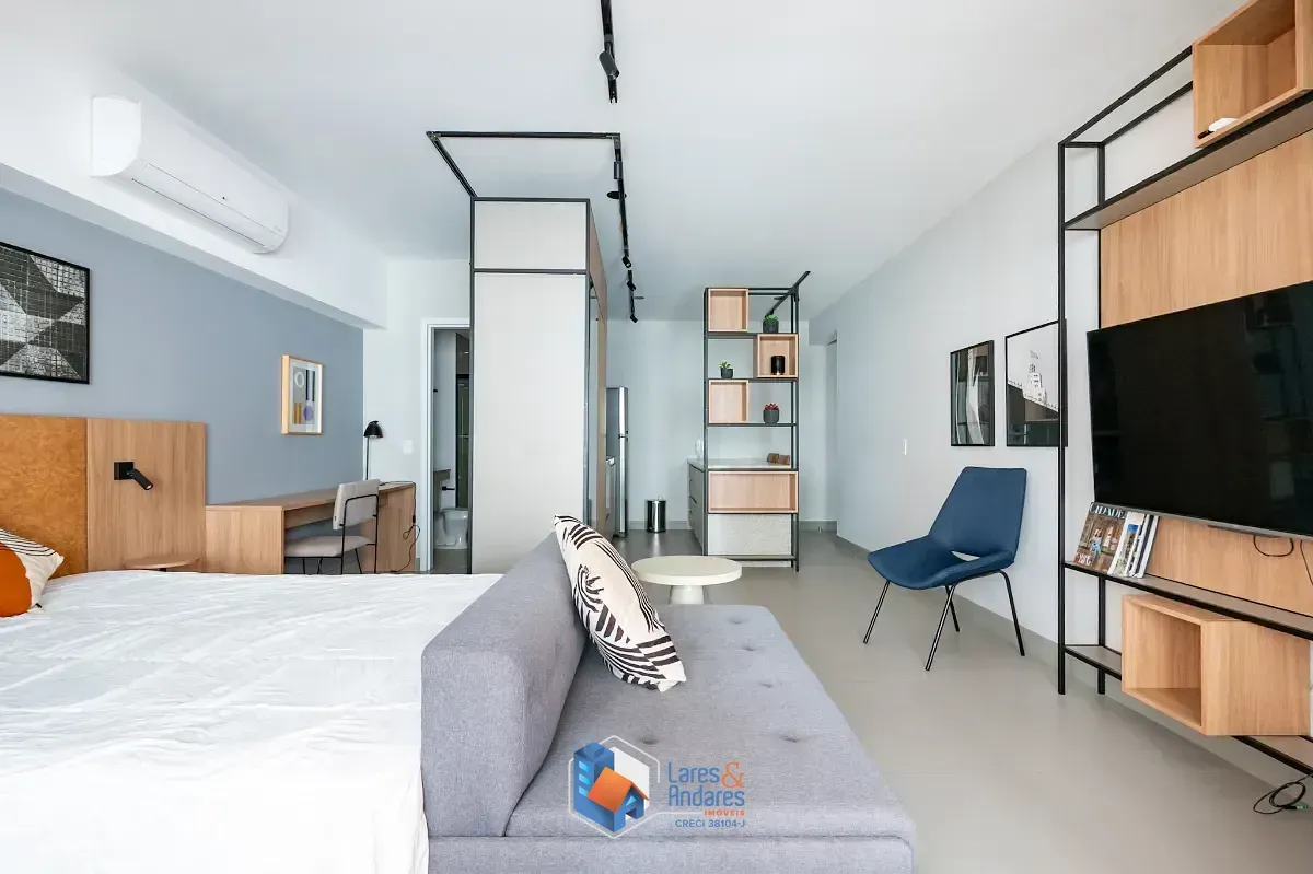 Imagem Studio para venda em Campo Belo com 1 quarto, 45m²