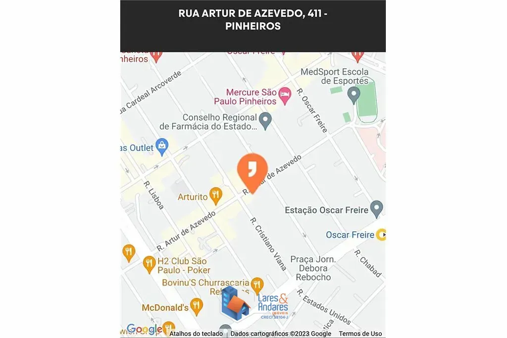 Imagem Studio à venda 1 Quarto 24M² Pinheiros São Paulo - SP