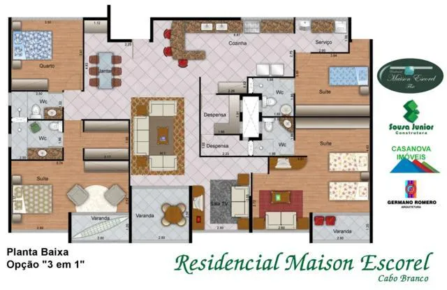 Imagem Apartamento à venda, 82 m² por R$ 879.996,00 - Cabo Branco - João Pessoa/PB