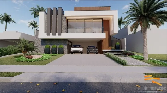 Imagem Linda Casa no Condomínio Alphaville Nova Esplanada 4 com 400m².