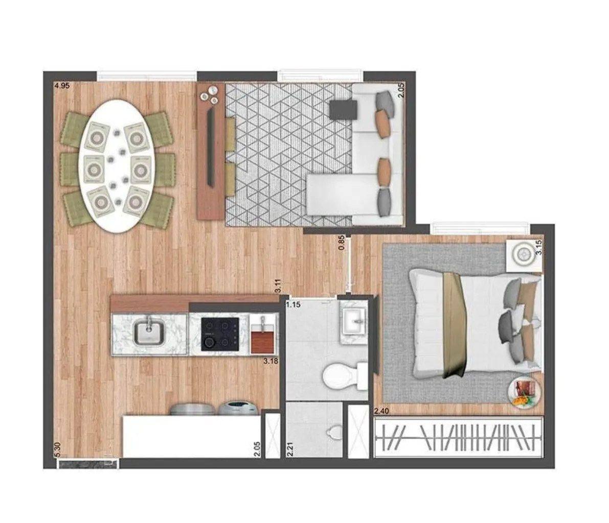Imagem APARTAMENTO RESIDENCIAL em São Paulo - SP, Vila Santa Catarina