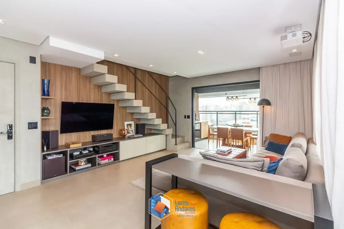 Imagem Cobertura para venda em Indianópolis com 2 quartos, sendo 2 suítes, 120m²