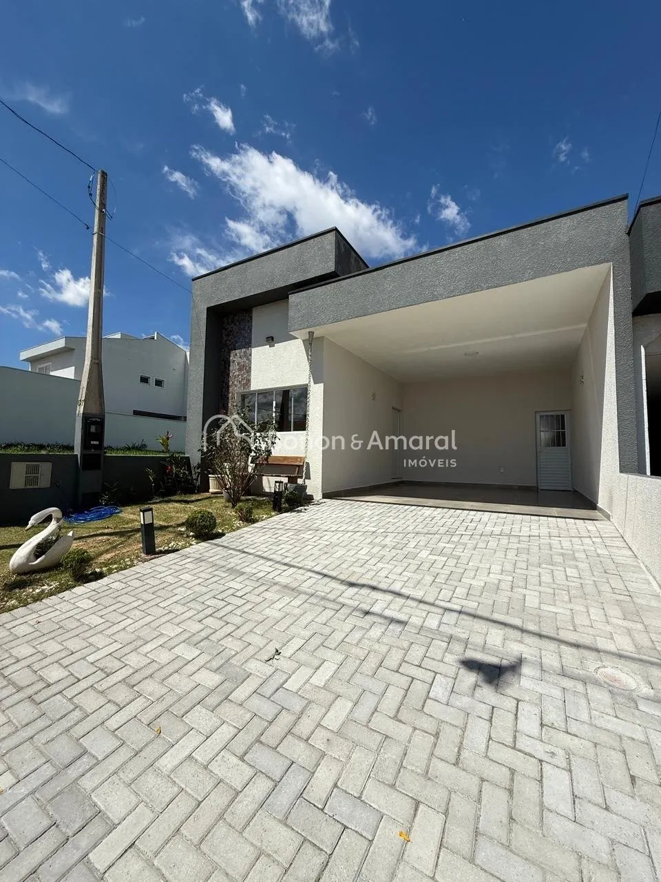 Foto do imóvel Casa Térrea pra Venda 03 quartos no Condomínio Terras da Estância, no bairro Monte Alegre - Paulínia S/P em Rua Tobocuva, 57 - Vila Monte Alegre, Paulínia - SP