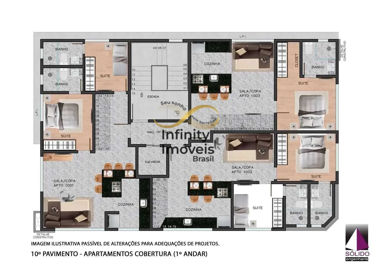 Imagem EDIFICIO BAHIA LOURDES - Apartamento à venda no bairro Lourdes - Belo Horizonte/MG