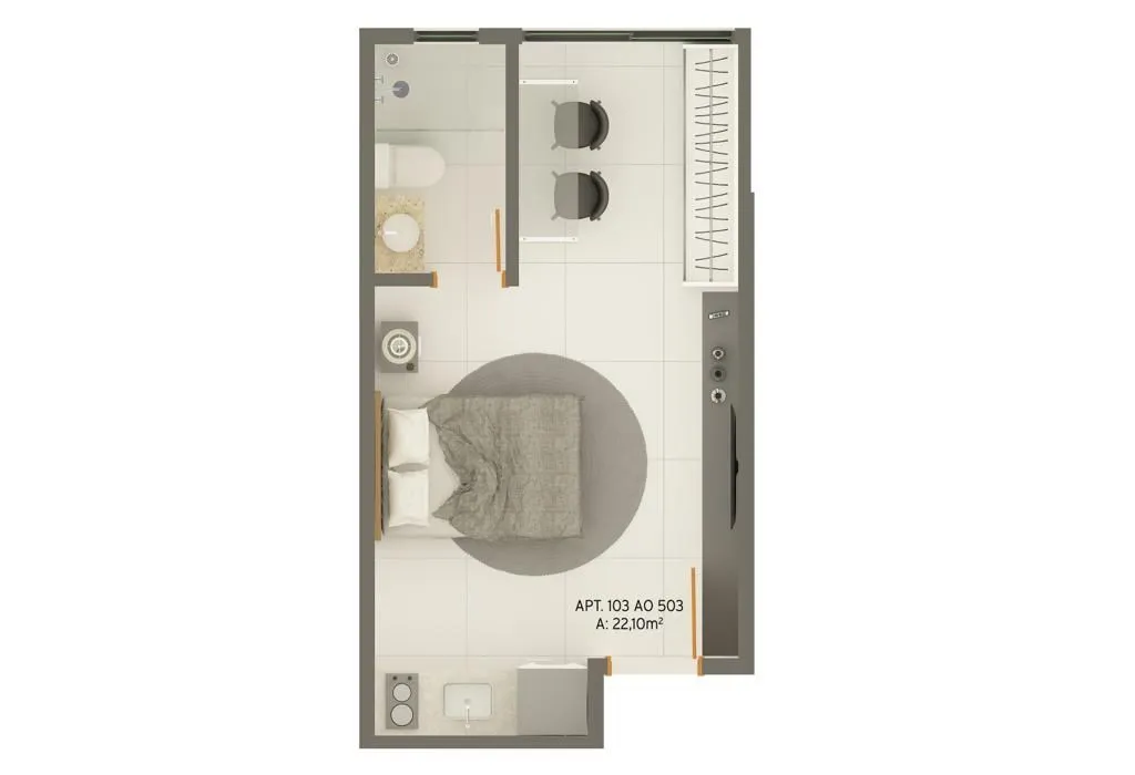 Imagem Apartamento à venda, 54 m² por R$ 492.137,00 - Intermares - Cabedelo/PB