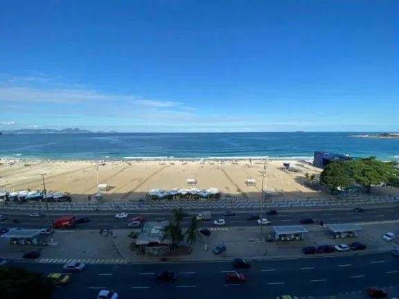 Imagem Apartamento av Atlântica andar alto vista mar,varanda sol da manhã, vaga