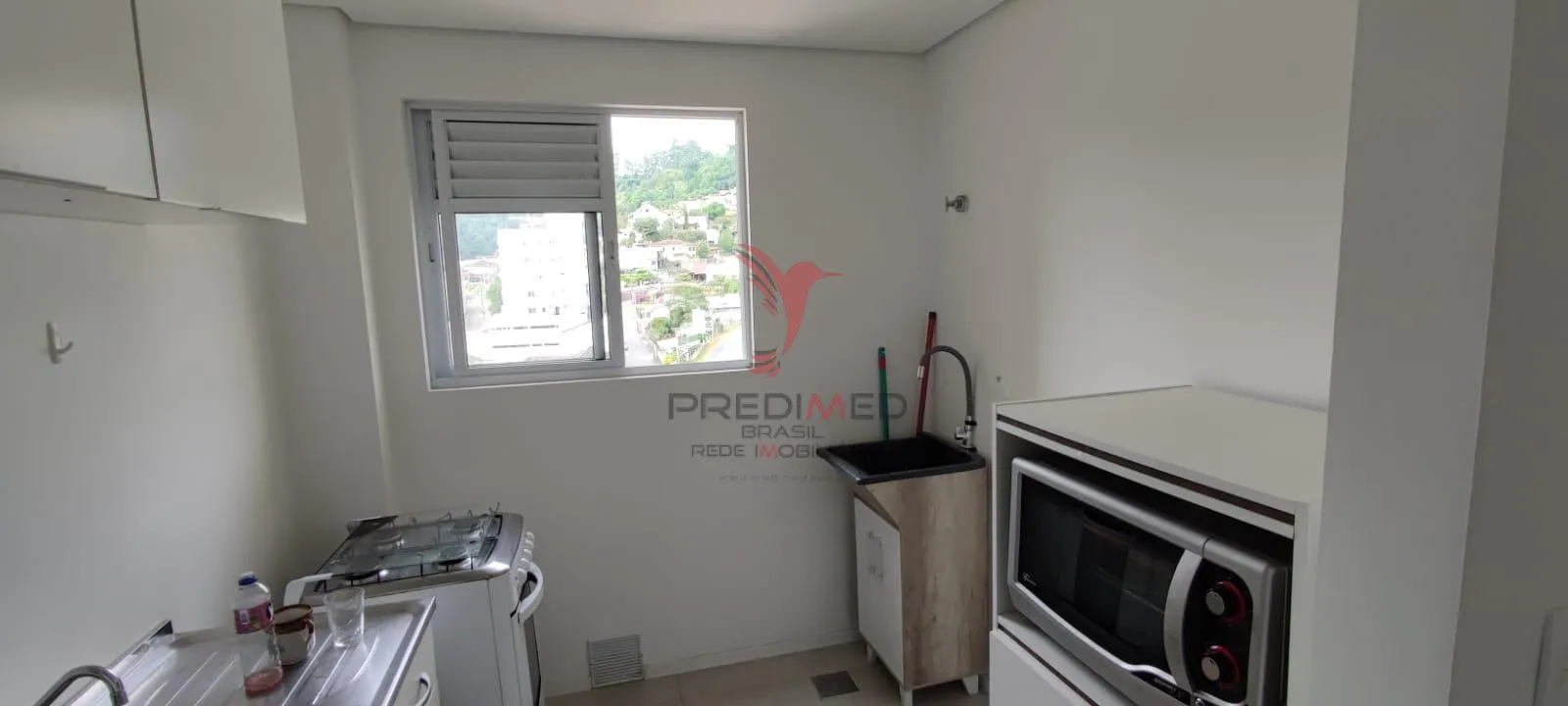 Imagem Apartamento com 2 quartos perto da Vila Germanica com Sacada e Churrasqueira