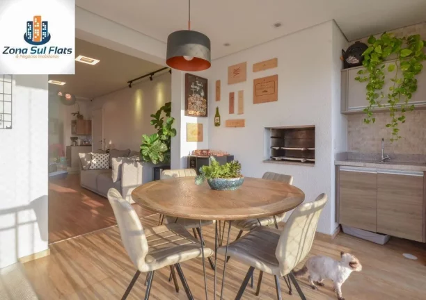 Imagem Excelente Apartamento à venda No Brooklin Com 2 Dormitórios Sendo 1 Suíte e 1 Vaga