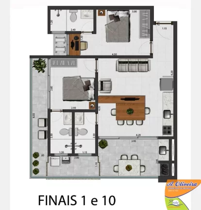Imagem LANÇAMENTO - PRAIA PEREQUE AÇÚ UBATUBA- APARTAMENTOS A PARTIR DE 60M² A 72M²