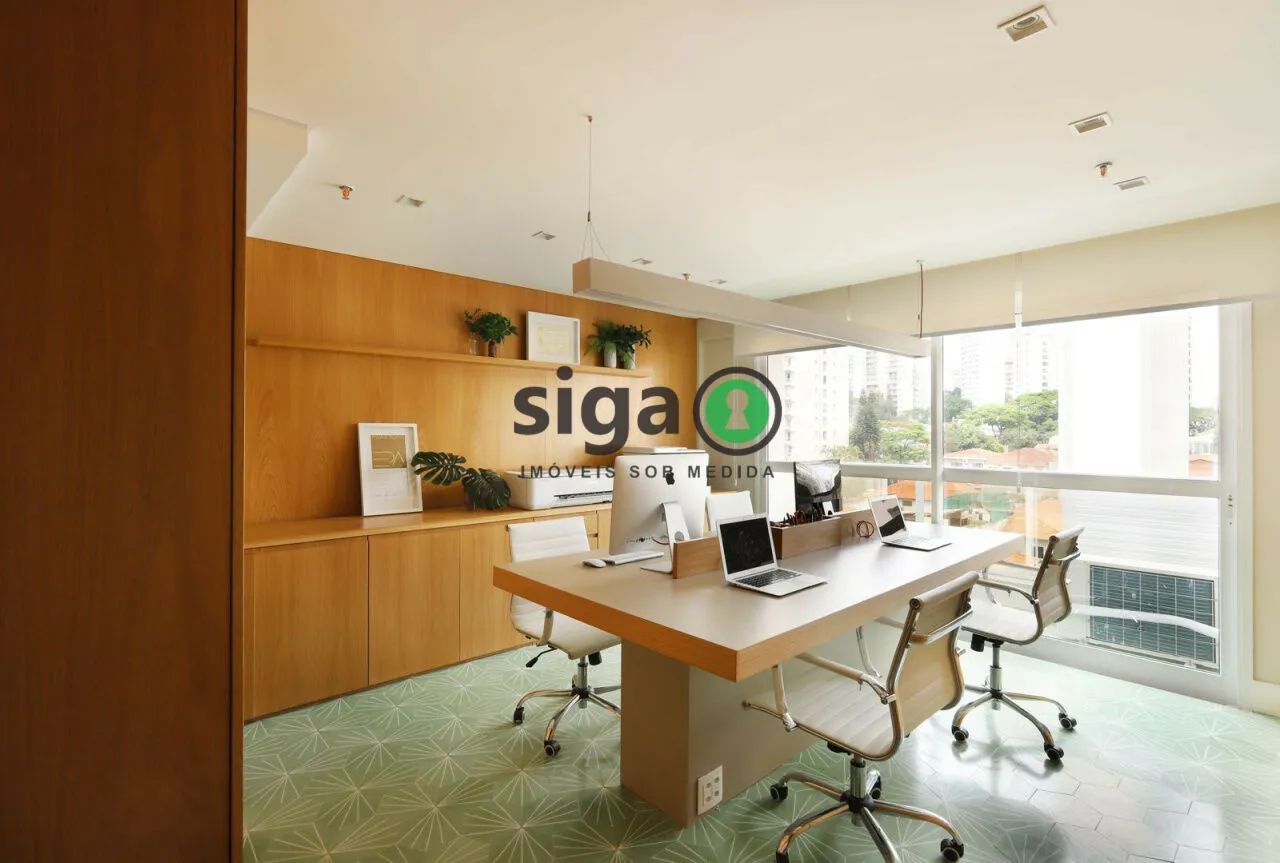 Imagem Sala Comercial 99m² no Obelisco Tower | Alto Padrão e Pronta para Uso no Campo Belo.