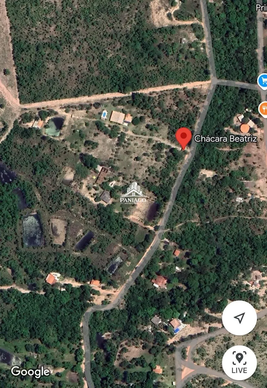 Imagem Chácara Porteira Fechada à Venda Próximo à Cuiabá com Piscina, Rio e Campo Socie