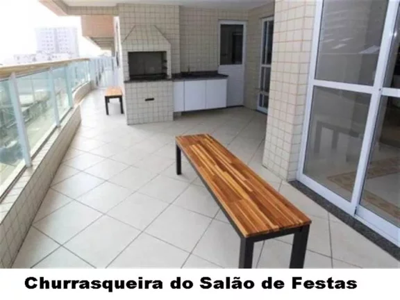 Imagem Apartamento com 3 dorms, Aviação, Praia Grande - R$ 900 mil, Cod: 1844