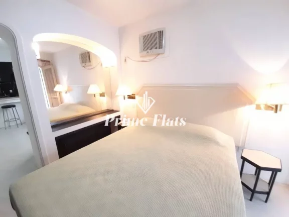 Imagem Flat disponível para locação no Mont Clair Residence, com 45m², 1 dormitório e 1 vaga de garagem