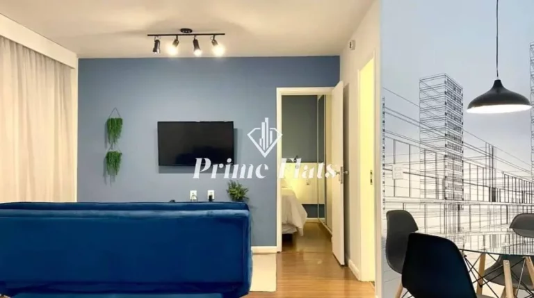 Imagem Flat disponível para venda no Aparthotel Adagio São Paulo Berrini Hotel, com 42m², 1 dormitório e 1 vaga
