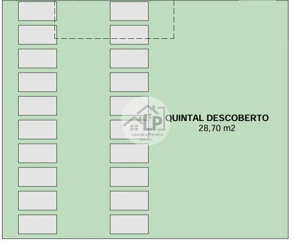 Imagem Casa de 2 quartos, 48m² no bairro Santa Rita, em Barra Mansa
