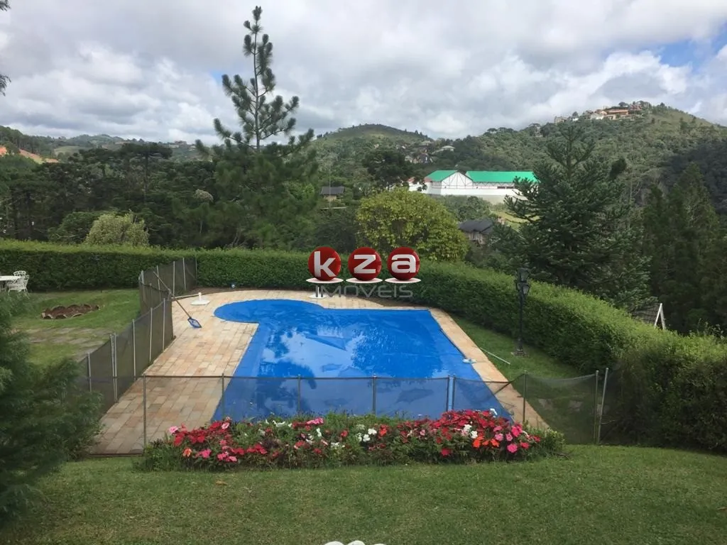 Imagem Casa de luxo em condomínio: 5 quartos, 5 suítes, 4 salas e mais - Venda em Descansópolis, Campos do Jordão-SP